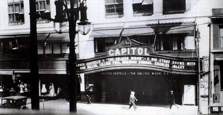 Detroit Opera House - Old Marquee Shot (newer photo)
